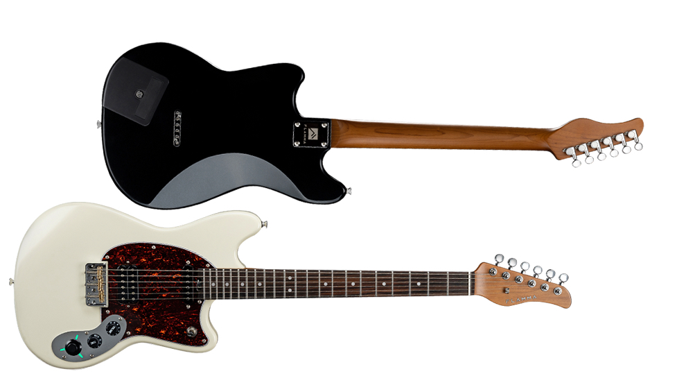 エレキギター FLAMMA E1000 Pearl Black Flamma E1000, guitarra